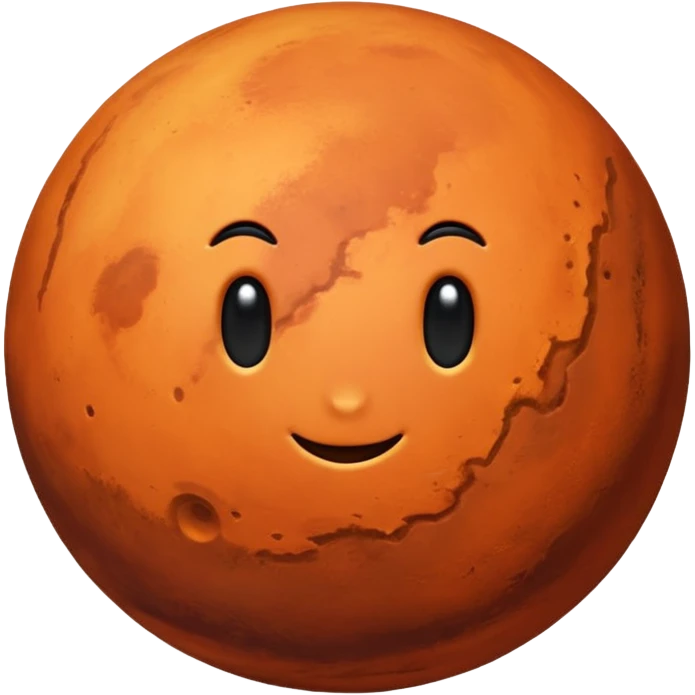 realistic mars planet emoji emoji