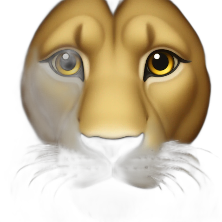 Lion-clin-d-oeil emoji