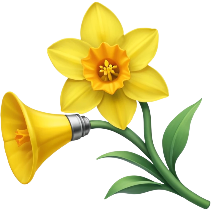 Daffodil emoji