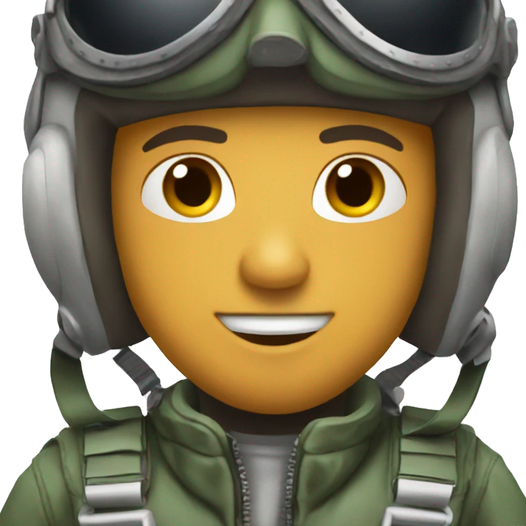 Fighter pilot emoji