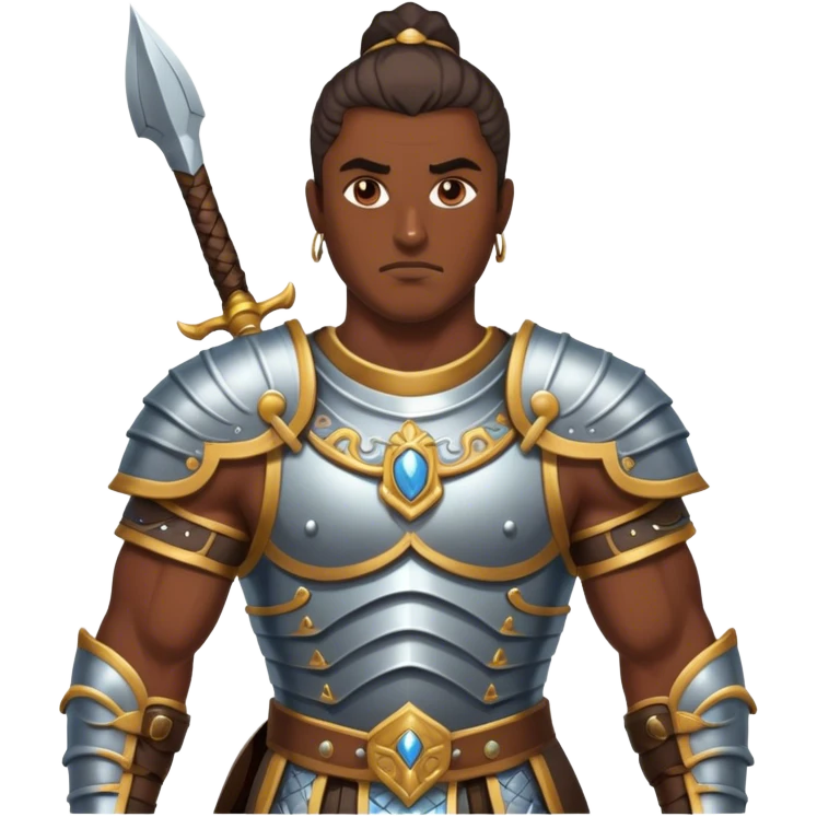 a big warrior from carthage emoji