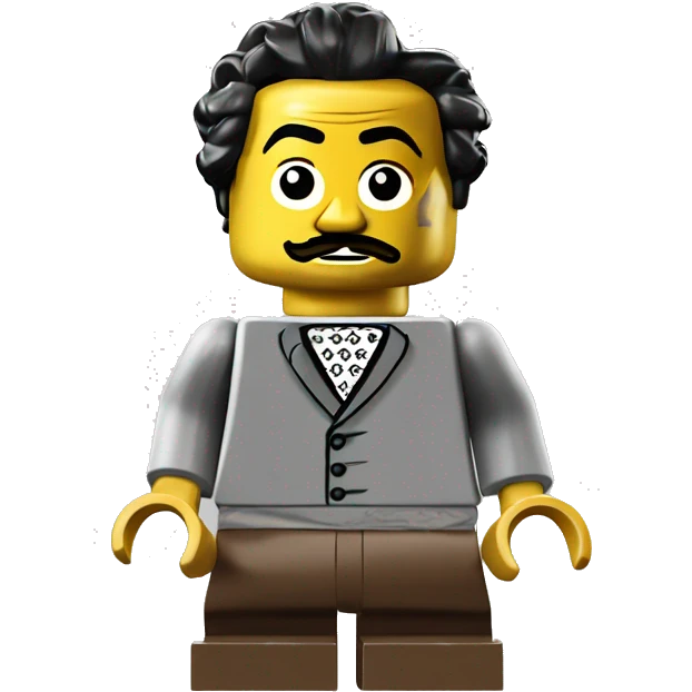 salvador dali lego full body emoji
