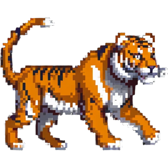 tiger prowling emoji