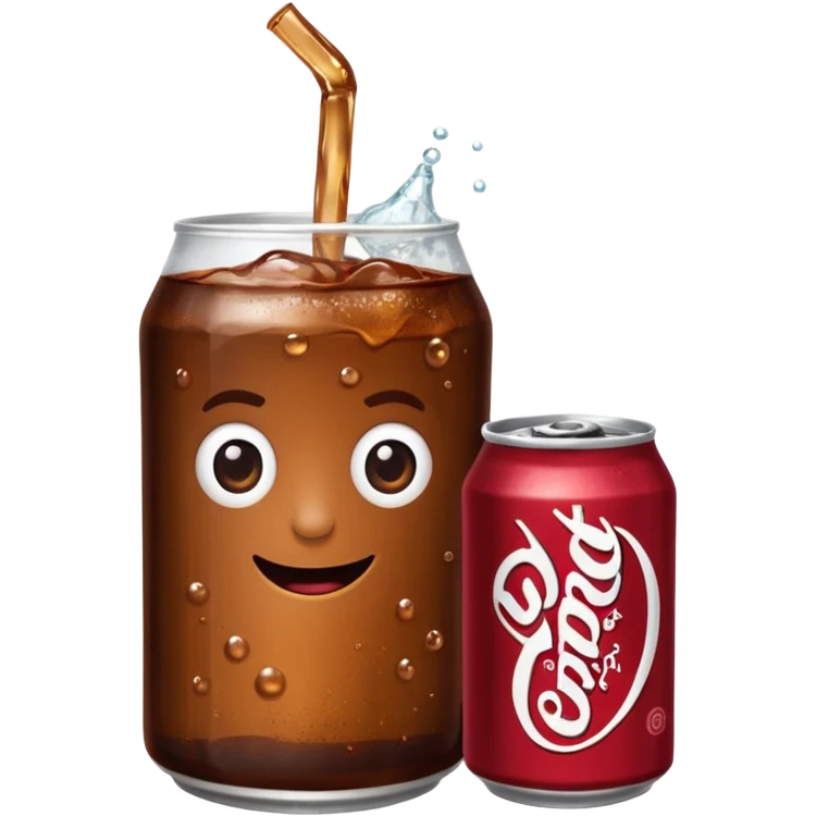 Dr peper with a white backround emoji