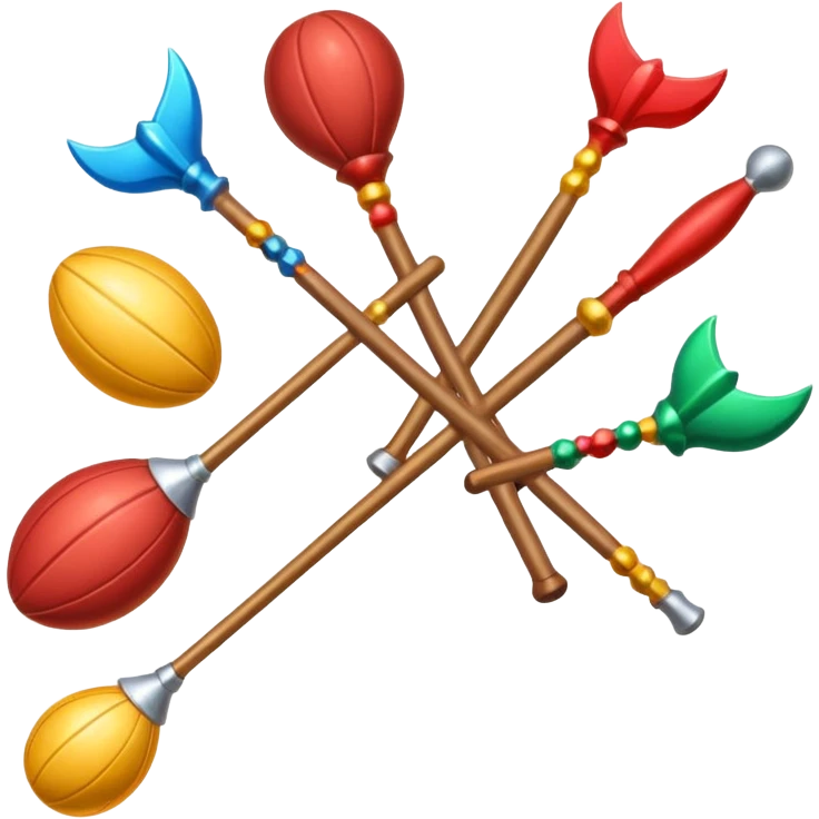 make emojies for all the quidditch equipment emoji