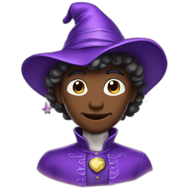 purple magic emoji