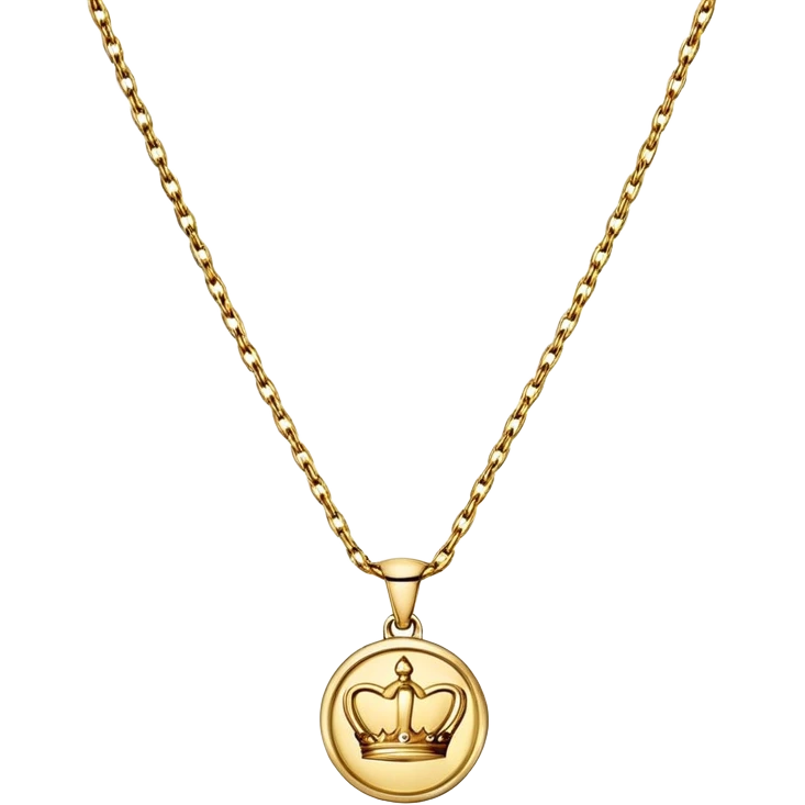 Juicy couture necklace emoji
