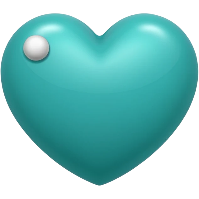 Teal heart with 'Belles with Balls' emoji