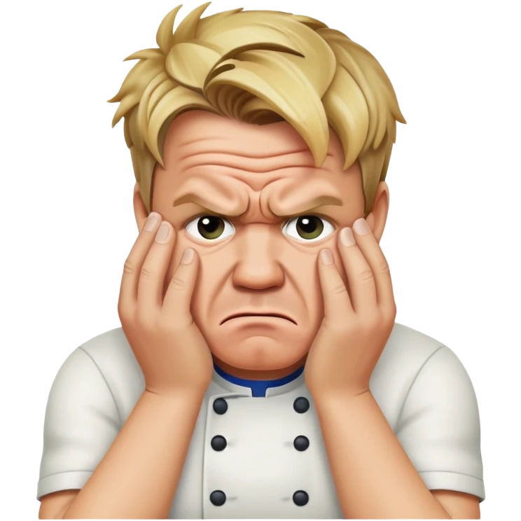 gordon ramsay face palm emoji