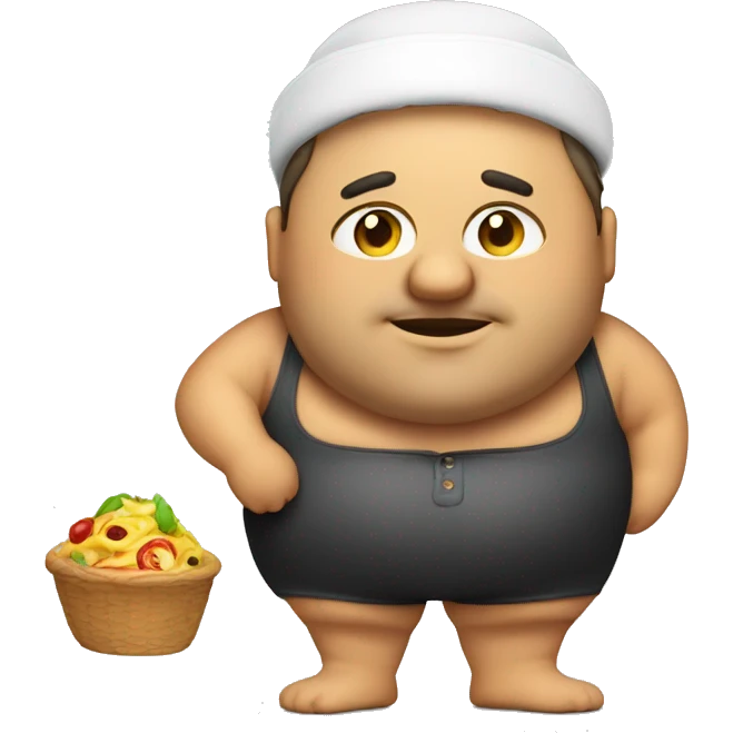 fat italian on holiday emoji