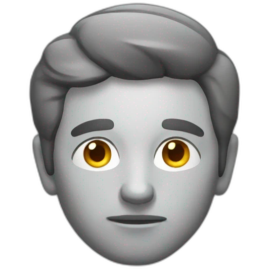 man thinking emoji