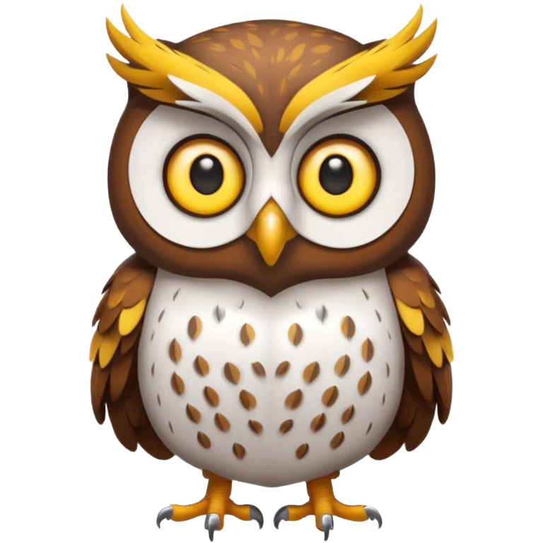 owl full body emoji