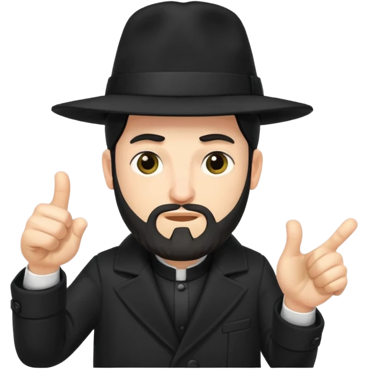 orthodox jew thumbs down emoji