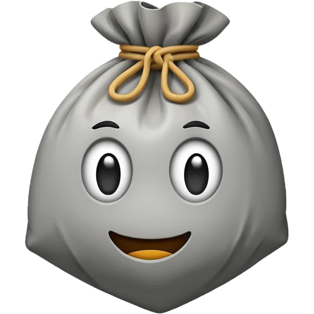 cement square sack  emoji