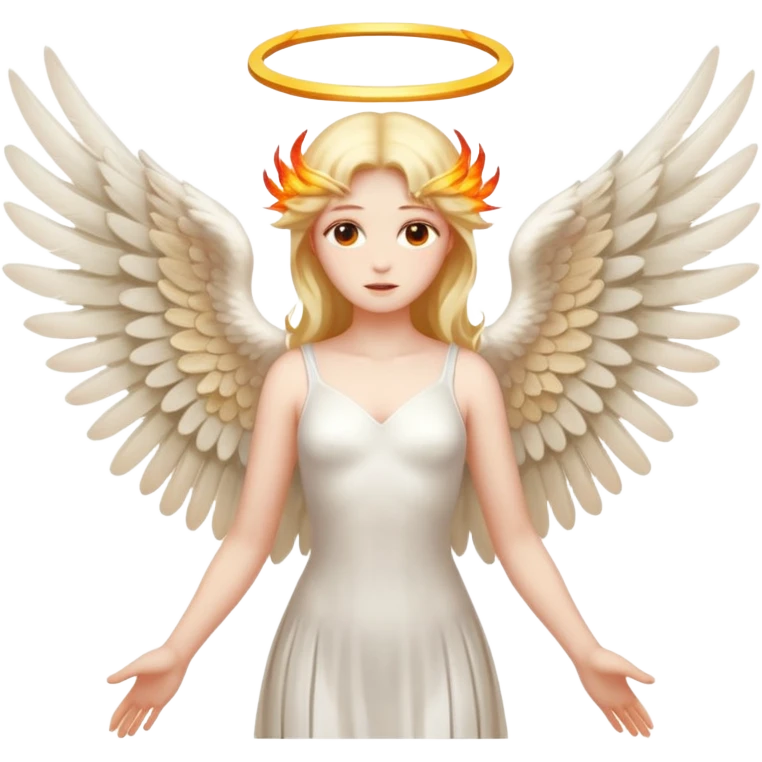 Biblically accurate Angel seraphim  emoji