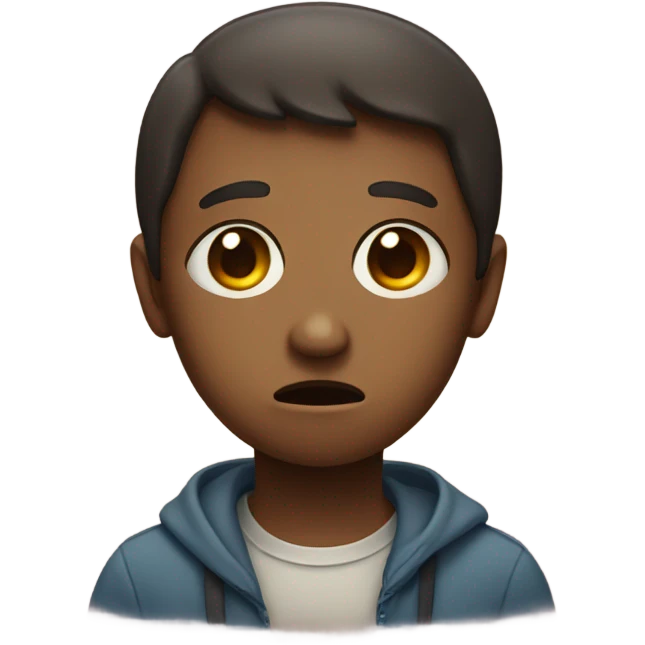 Sad face with Heart-Eyes emoji