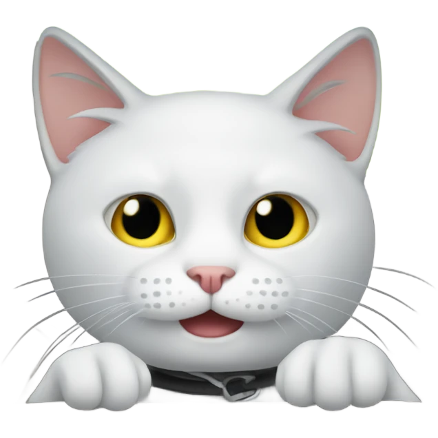 a cat in a car emoji