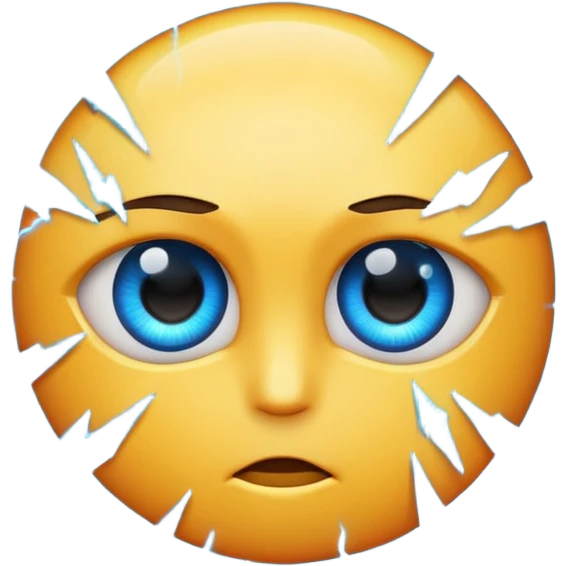 eyes shooting lightnings emoji
