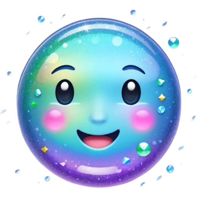 Glitter inner ciclo emoji