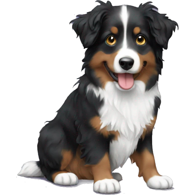 mini aussie doodle  emoji