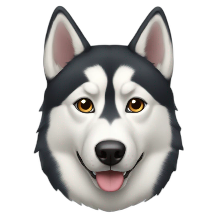 Siberian Husky emoji