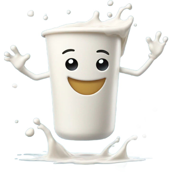 dancing milk emoji
