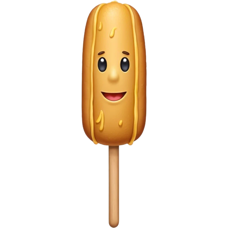 corn dog on stick emoji