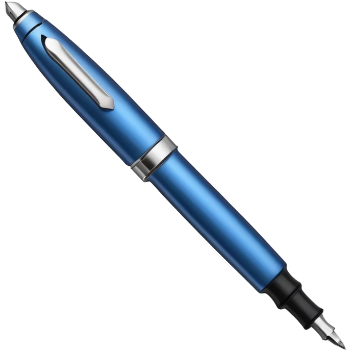 fountain pen with sharp nib emoji