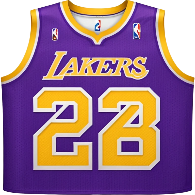 los angeles lakers jersey emoji