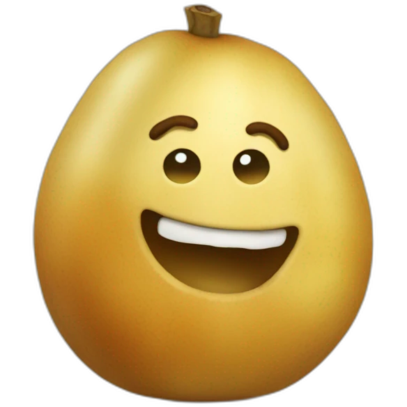 Une patate qui pleur emoji