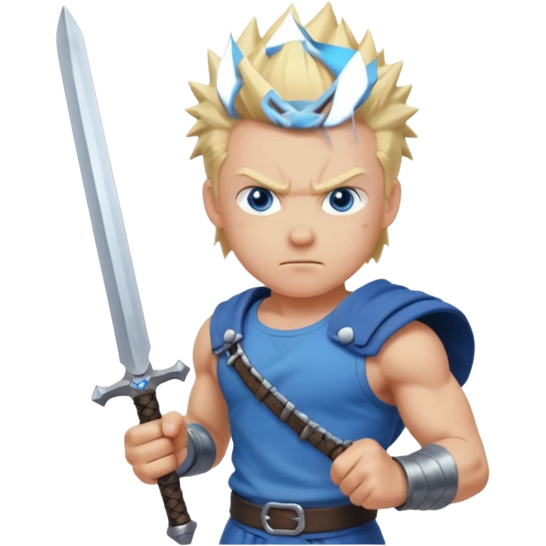 Make a fight Cloud emoji