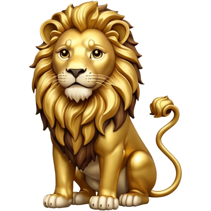 lionne figure de galion lionne emoji