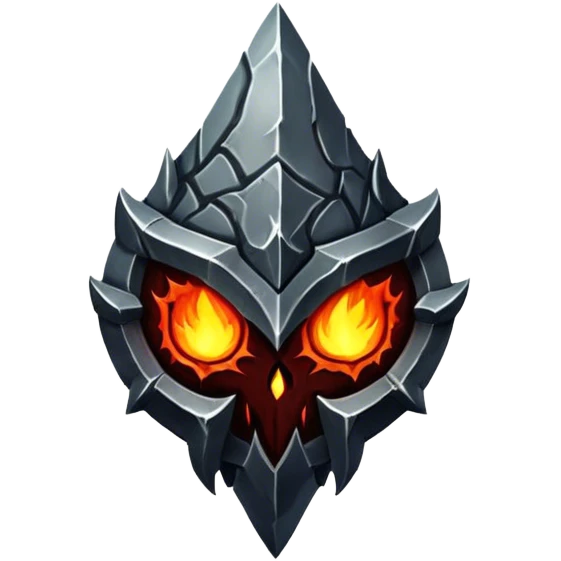 dark soul stone of chaos emblem emoji