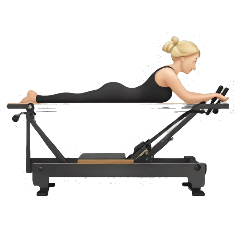 Aesthetic Pilates reformer emoji