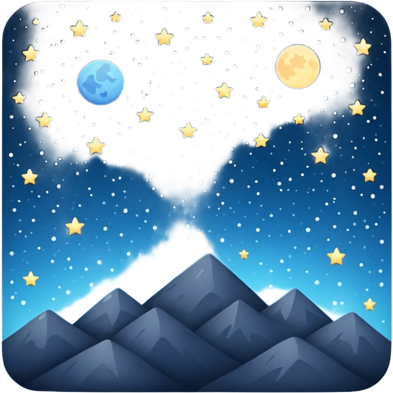 Starry Sky:  emoji