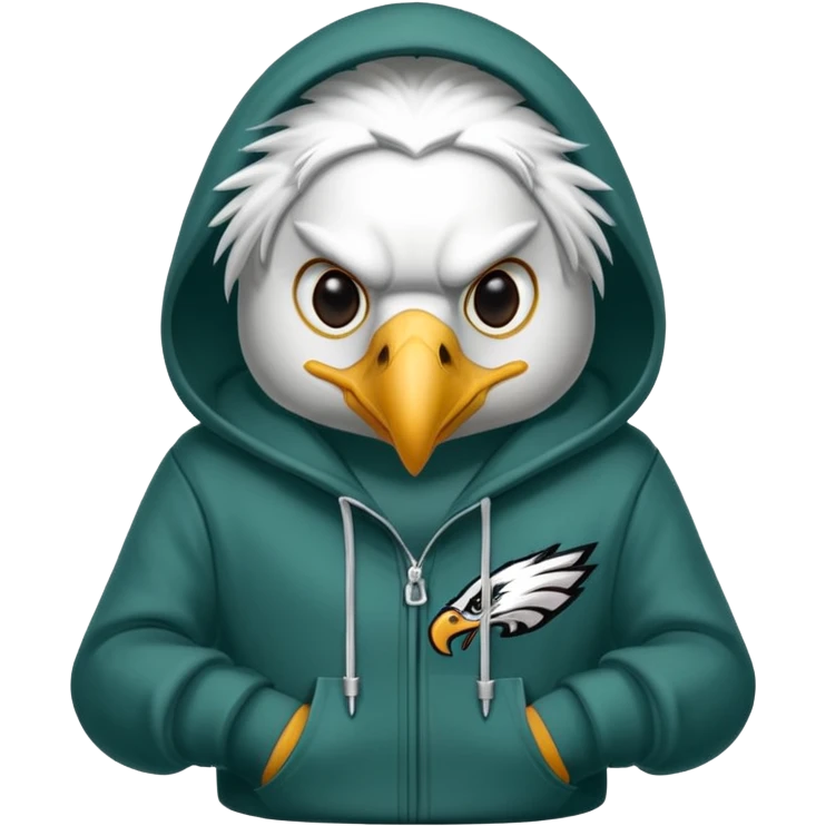 eagles with hoodie emoji