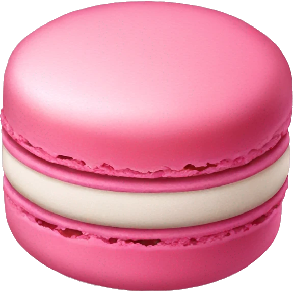 pink macaroon emoji