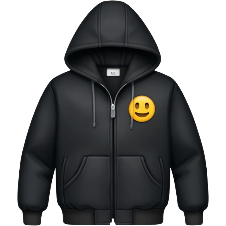 Hood of a jacket emoji