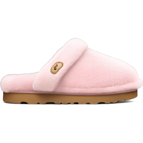 baby pink ugg slides emoji