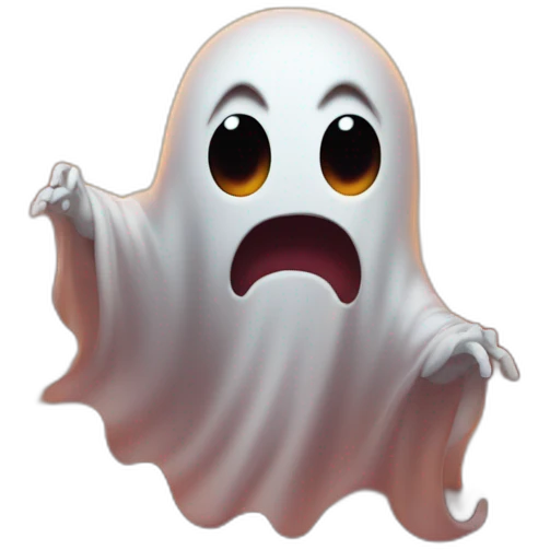 Ghost in hell emoji