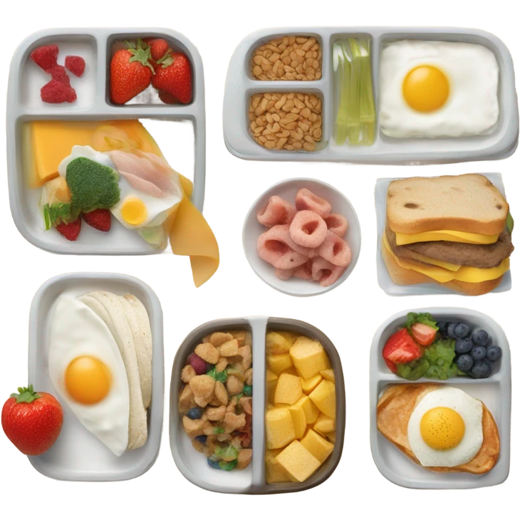 meal plan paper emoji