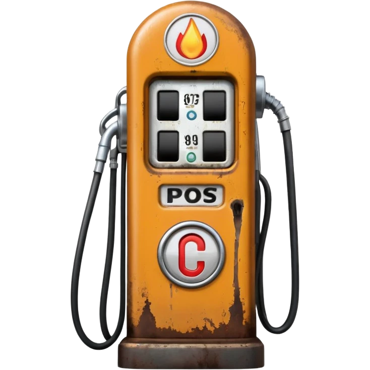 crying gas pump emoji