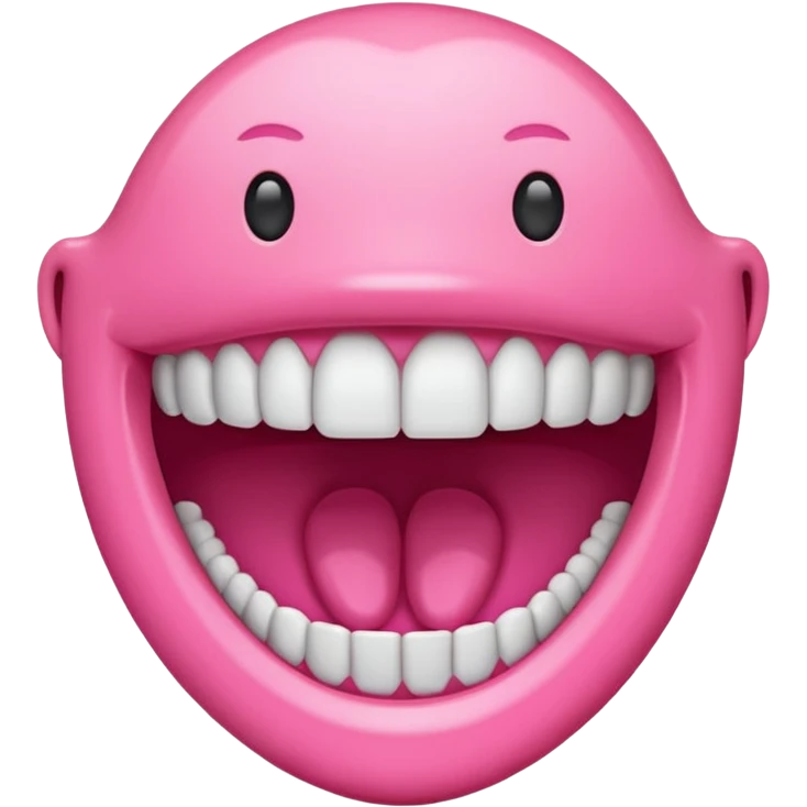 plastic mouth  emoji