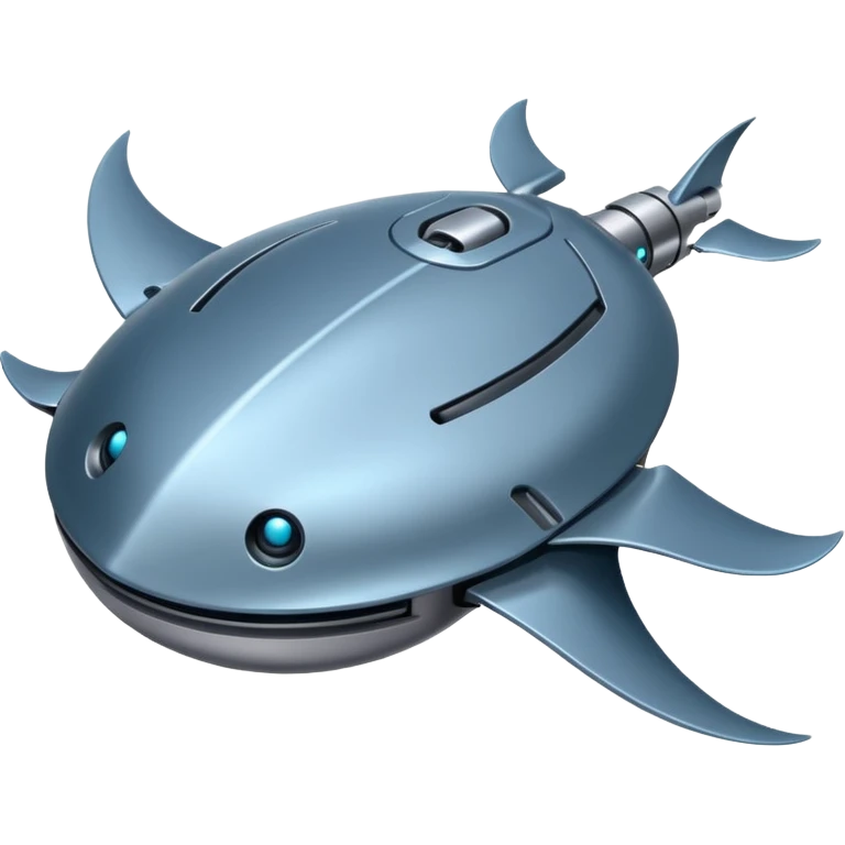 robotic stingray emoji