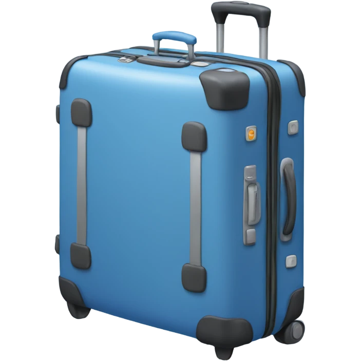 blue luggage  emoji