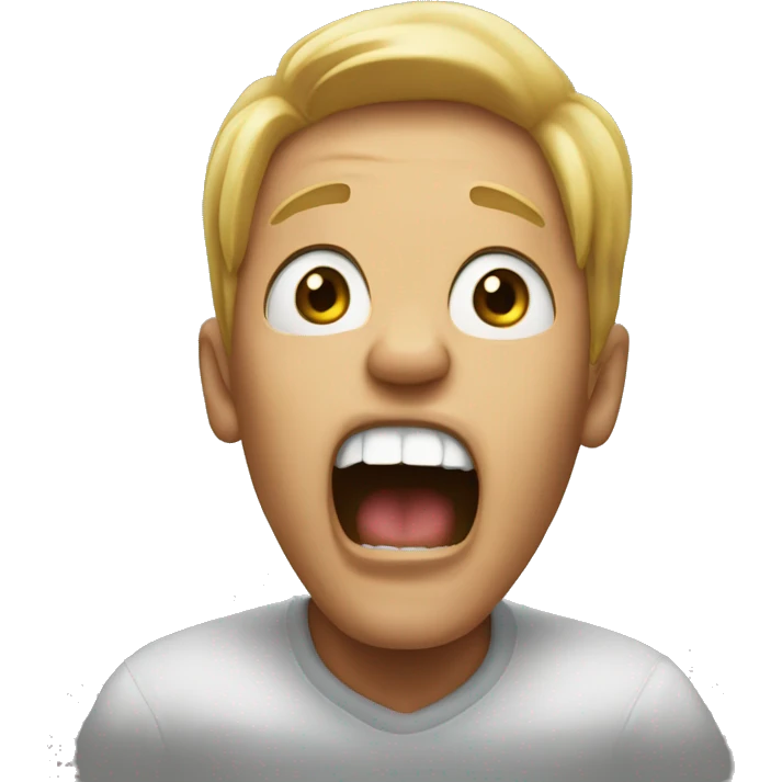 beynce yelling emoji
