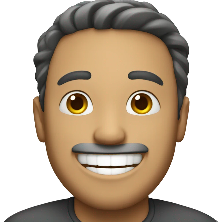 a happy man emoji