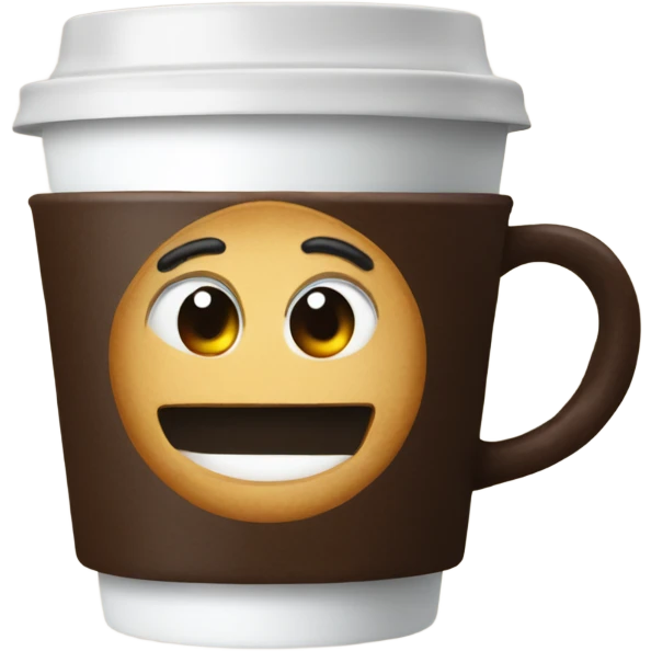 coffee in a cup holder emoji