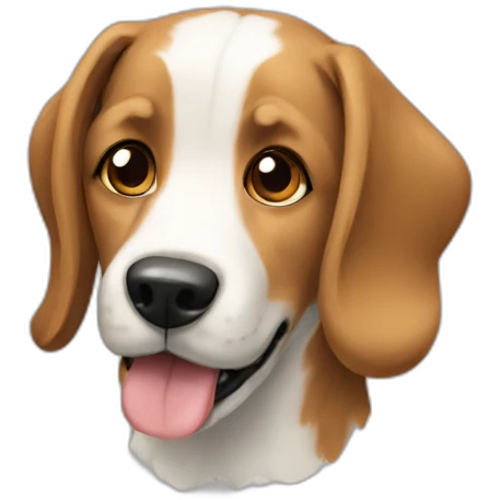 dog with data emoji