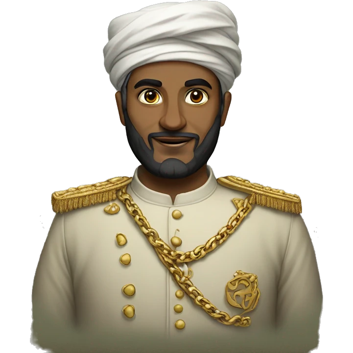 Muhammad Said Pasha full-length emoji